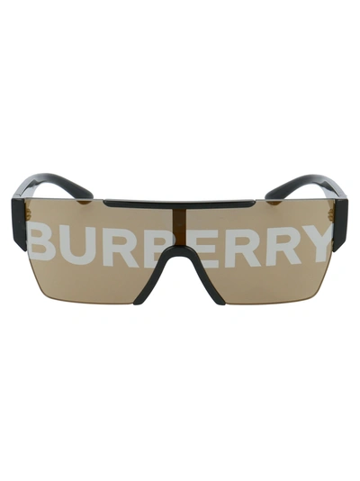 Shop Burberry Eyewear 0be4291 Sunglasses In 3001/g Black