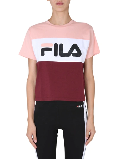 Fila Allison T-shirt In Pink | ModeSens