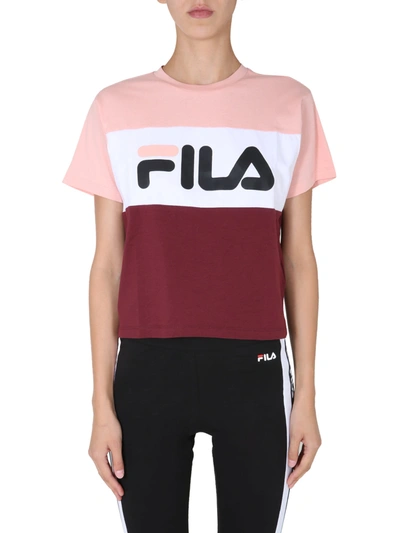 Shop Fila Allison T-shirt In Tawny Port