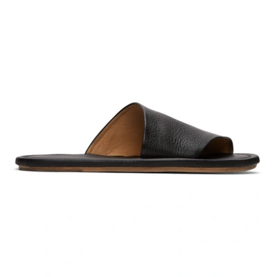 Shop Marsèll Black Cornice Sandals