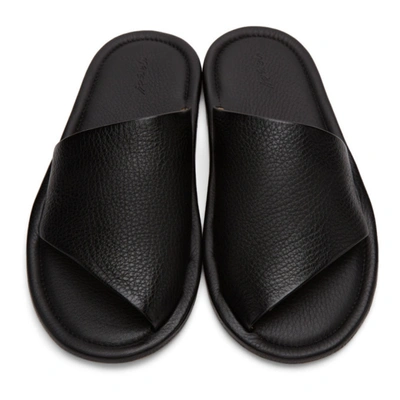 Shop Marsèll Black Cornice Sandals