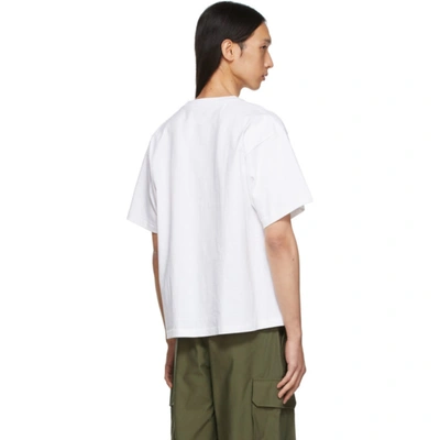 Shop Flagstuff White '619' T-shirt