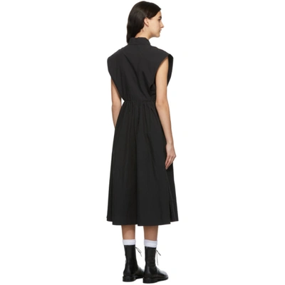Shop Co Black Sleeveless Placket Dress