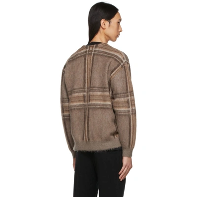 Flagstuff F–lagstuf–f Check Mohair Blend Cardigan In Unknown 