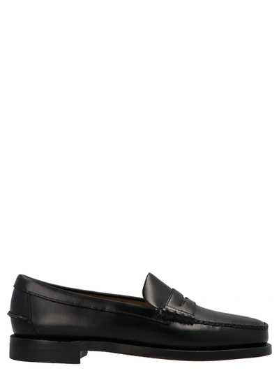 Shop Sebago Classic Dan Shoes In Black