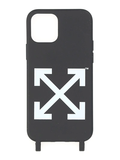 Shop Off-white Off White Cover Iphone 12 Pro In Black/white