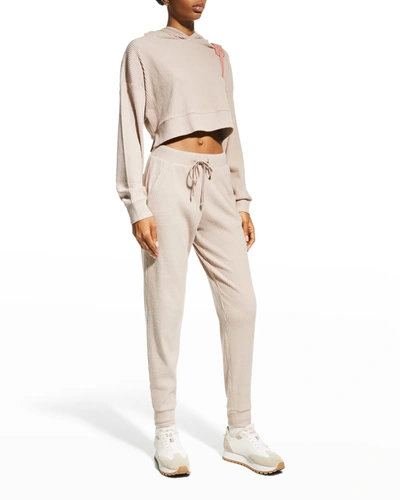 Shop Alo Yoga Muse Sweatpants In Dusty Pink