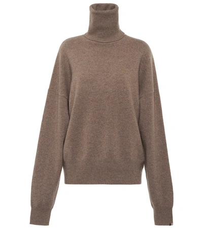 Extreme Cashmere No.204 Jill Stretch-cashmere Roll-neck Sweater In Tree |  ModeSens