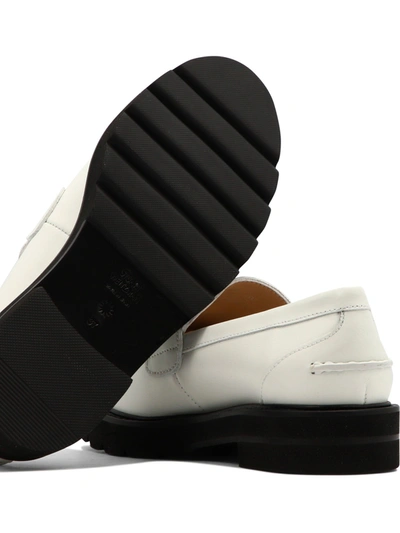 Shop Stuart Weitzman "mila Lift" Loafers In White