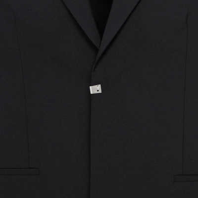 Shop Alyx 1017  9sm  Signature Blazer Jacket In Black