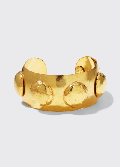Shop Sylvia Toledano Manchette Curve Bracelet In Gold