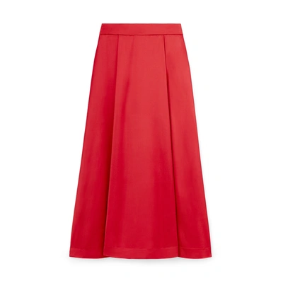 Shop G. Label Rigby Circle Skirt In Red