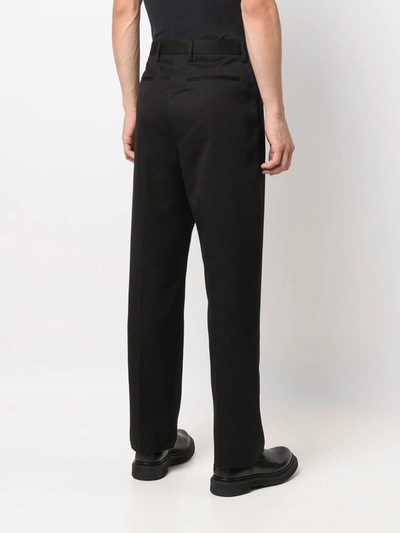 Shop Valentino Trousers Black