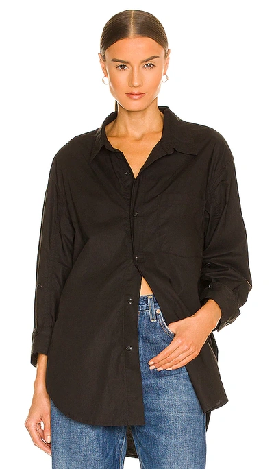 Shop Citizens Of Humanity Kayla Shirt In Black