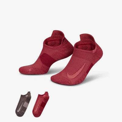 Shop Nike Multiplier Running No-show Socks In Multi-color
