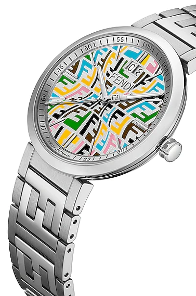 Fendi Forever  39mm Watch In Stainless Steel
