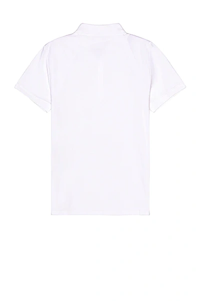 Shop Alexander Mcqueen Logo Tape Harness Polo In White