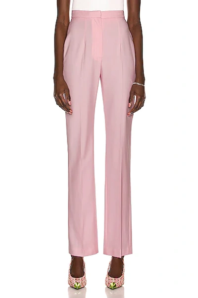 Shop Alexander Mcqueen Long Slim Pant In Ice Pink