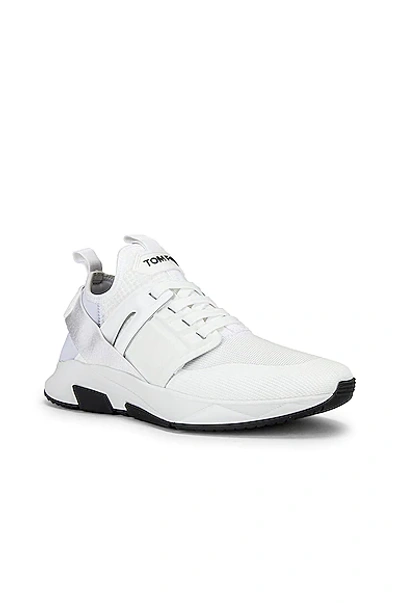 Tom Ford White Lace-up Sneakers