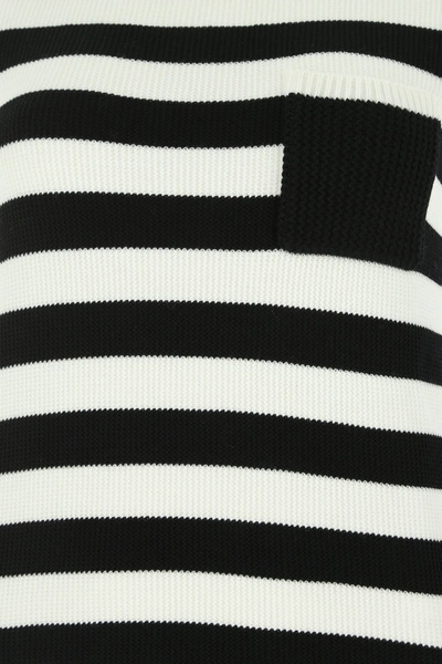 Ferragamo Stripe-pattern Virgin-wool Vest