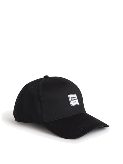 Shop Opening Ceremony Box Logo Patched Baseball Hat In Black