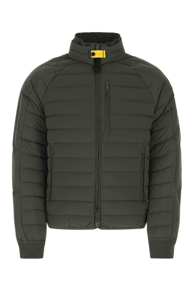 Shop Parajumpers Last Minute Zipped Padded Jacket In Green