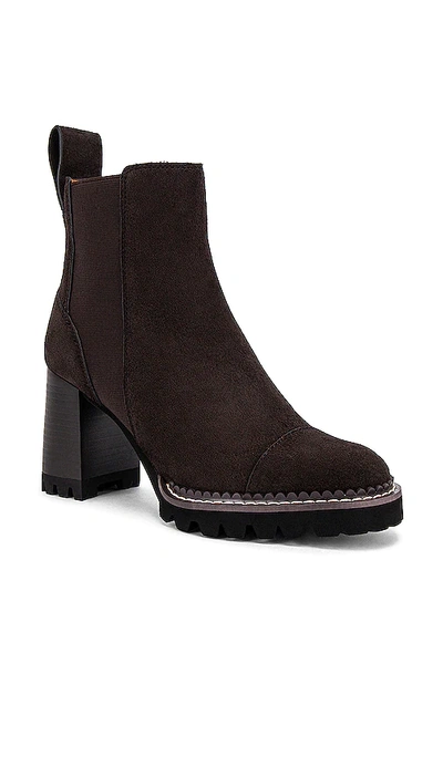 Shop See By Chloé Mallory Boot In Charcoal