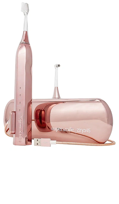 Supersmile Zina45 Sonic Pulse Toothbrush - Rose Gold Chrome In Beauty: Na