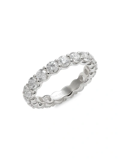 Shop Saks Fifth Avenue Women's 14k White Gold & Diamond Ring