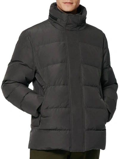 Shop Marc New York Men's Stratus Puffer Jacket In Charcoal