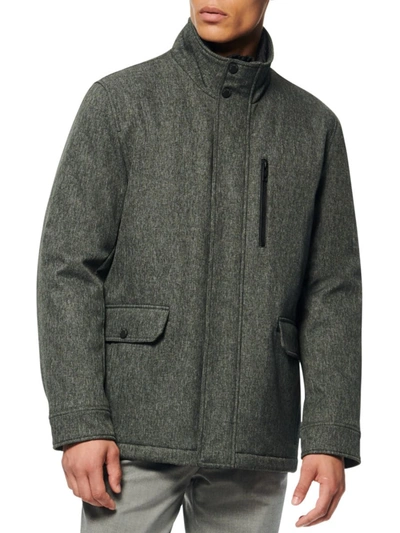 Shop Marc New York Men's Mullins Technical-fabric Jacket In Grey