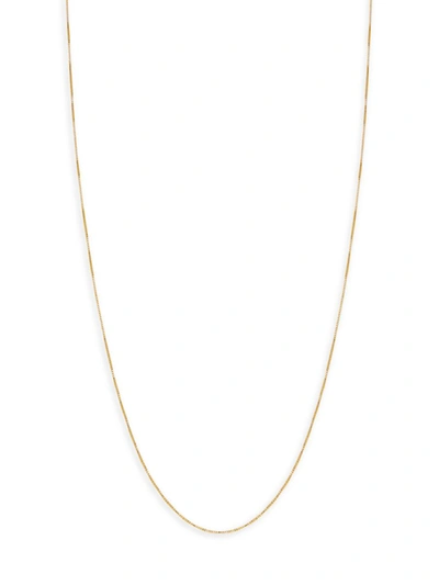 Shop Saks Fifth Avenue Women's 14k Yellow Gold Venetian Chain Necklace/17"