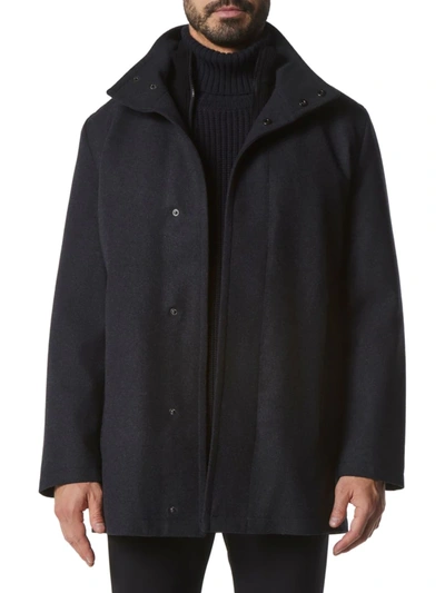 Shop Marc New York Men's Coyle Wool-blend Jacket In Charcoal