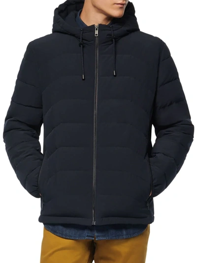 Shop Marc New York Men's Claxton Packable Down-blend Stretch Jacket In Ink