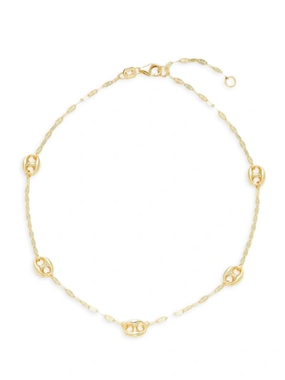 Shop Saks Fifth Avenue Women's 14k Yellow Gold Anklet