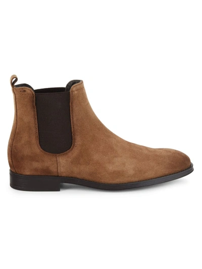 Shop To Boot New York Men's Weaver Leather Chelsea Boots In Sigaro