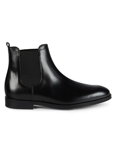 Shop To Boot New York Men's Weaver Leather Chelsea Boots In Nero