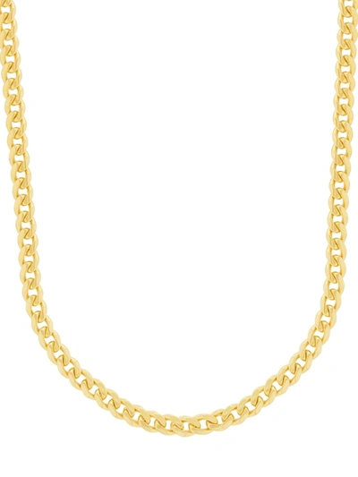 Shop Saks Fifth Avenue Men's 14k Yellow Gold Chain Necklace/5mm