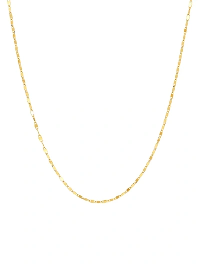 Shop Saks Fifth Avenue Women's 14k Yellow Gold Solid Link Chain Necklace