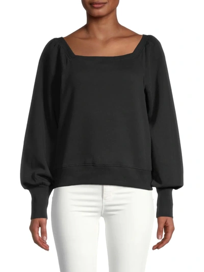 Shop Rebecca Minkoff Women's Ariel Sweatshirt In Black