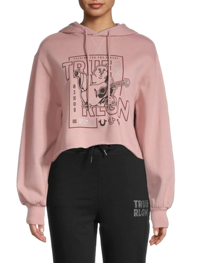 True religion hotsell cropped hoodie