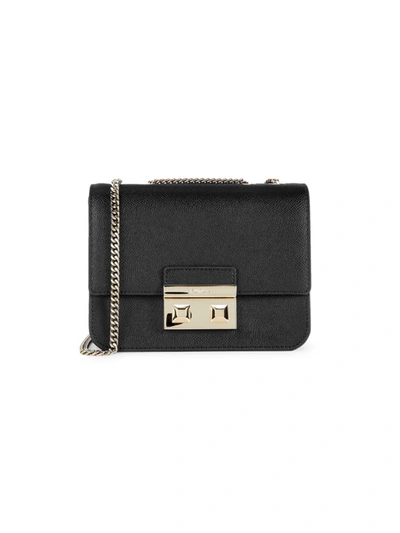 Shop Furla Women's Bella Mini Crossbody In Nero