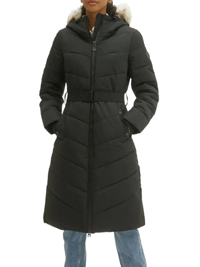 Noize faux fur trimmed best sale quilted parka