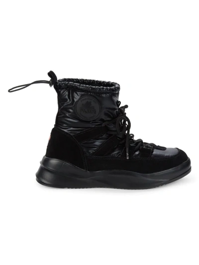 Shop Pajar Women's Aviva Faux Fur-lined Waterproof Boots In Black
