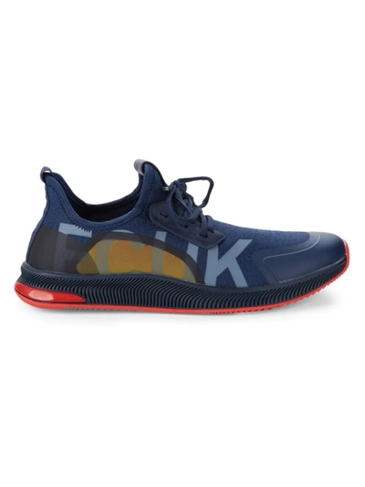 Shop French Connection Duke Sneakers In Navy