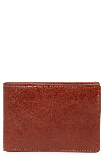 Shop Pinoporte Antonio Leather Wallet In Cognac