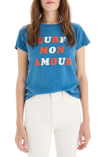 Shop Mother The Sinful Supérieur Tee In Surf Mon Amour
