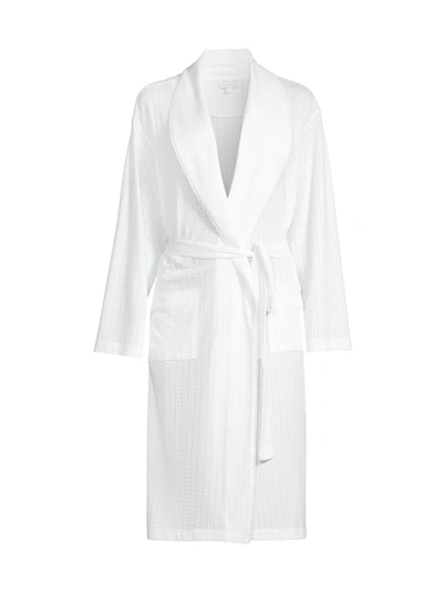 Shop Andine Women's Francesca Pointelle Robe In White