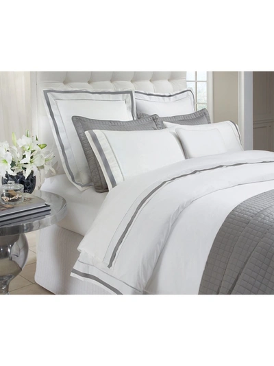 Shop Downtown Company Hotel 4-piece Sheet Set In White Gray