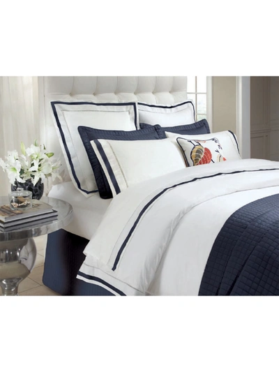 Shop Downtown Company Hotel 4-piece Sheet Set In White Navy
